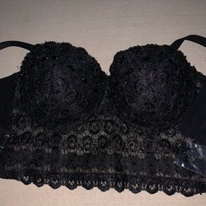 [WINDSTOR] Black Bra-let/ Corset Top BRAND NEW [NEVER WORN]